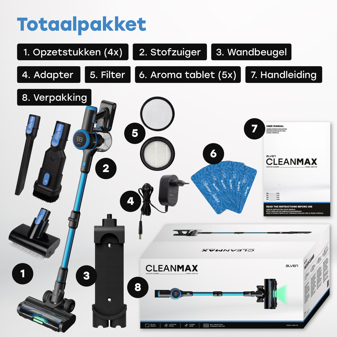 Ølven Steelstofzuiger CleanMax