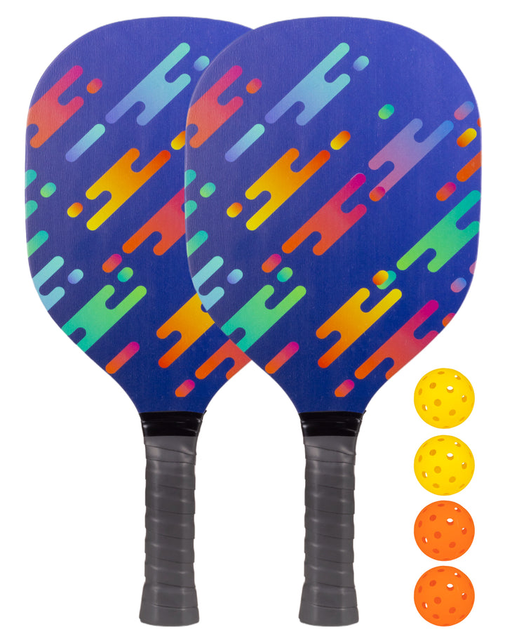 Pickleball Set - Populierenhout