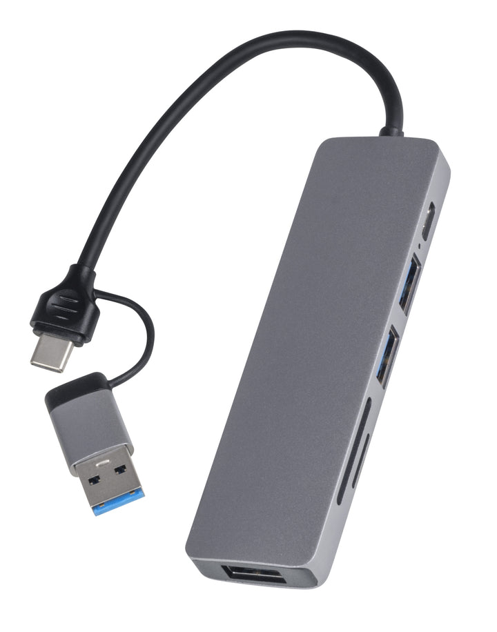 USB C Hub - 5 Poorten