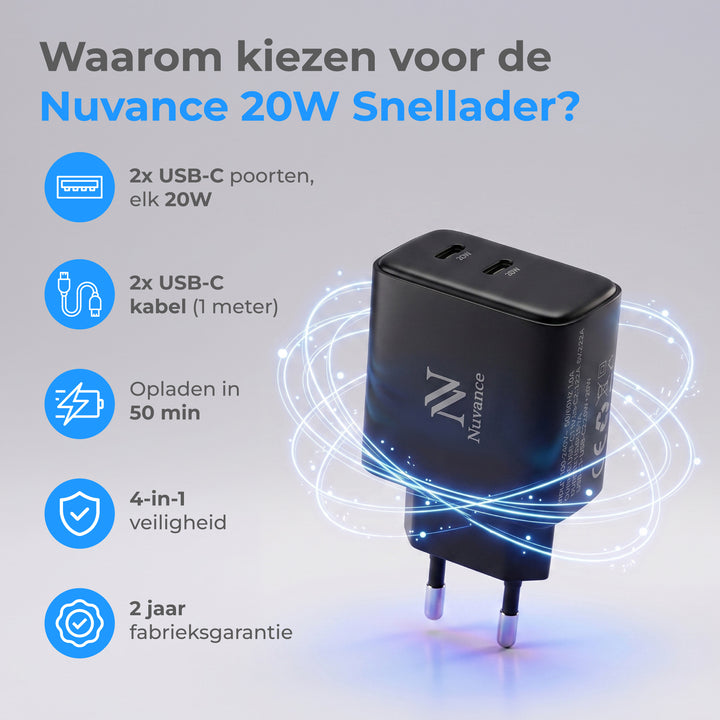 USB C Adapter Zwart