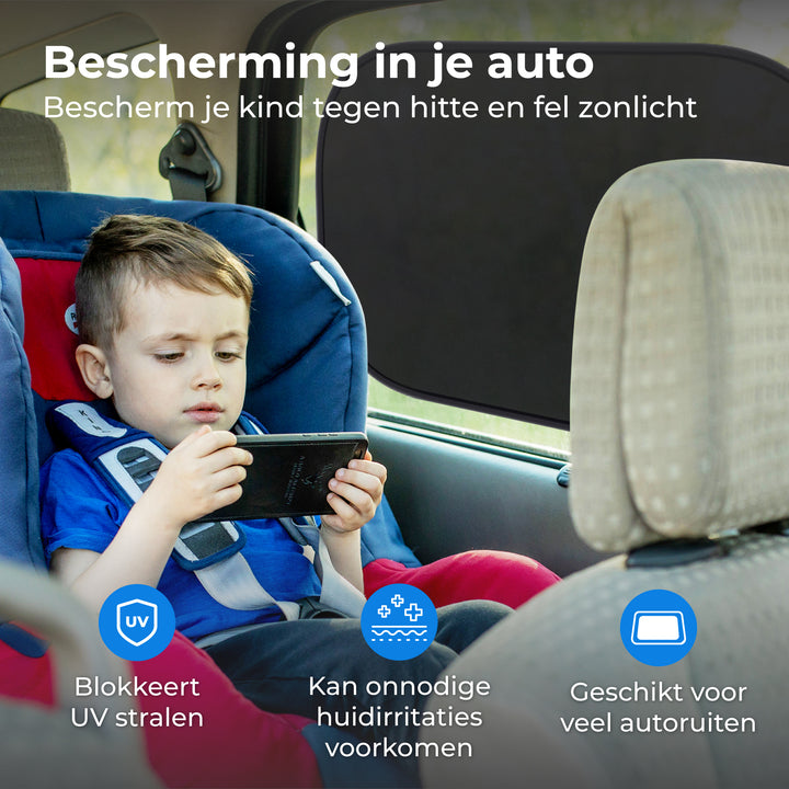Zonnescherm voor Auto - 2 Stuks