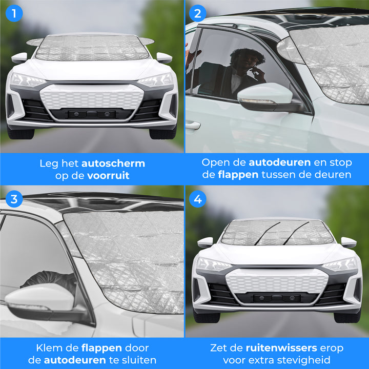 Zonnescherm Auto Vooruit
