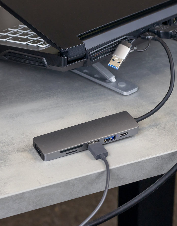 USB C Hub - 5 Poorten