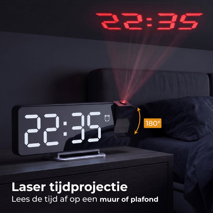 Digitale Wekker met Projectie