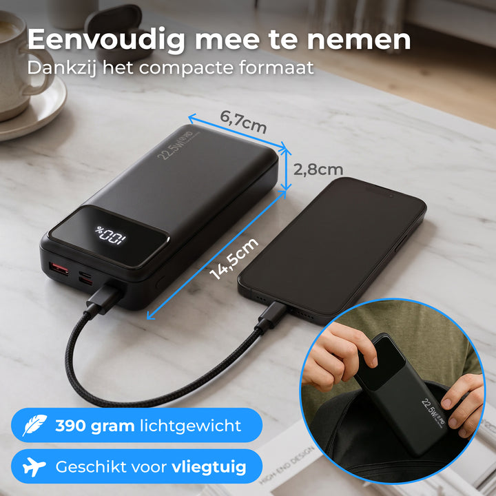 Nuvance powerbank 20000