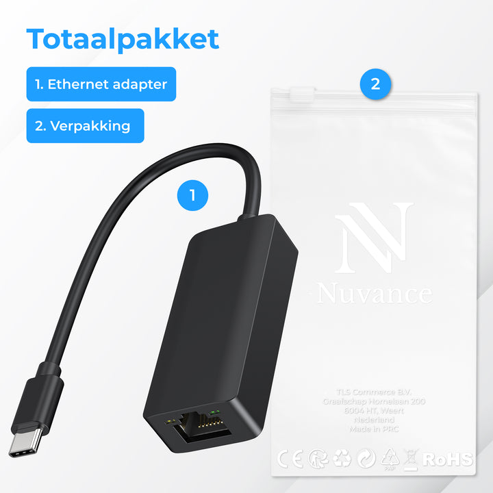 USB C Ethernet Adapter