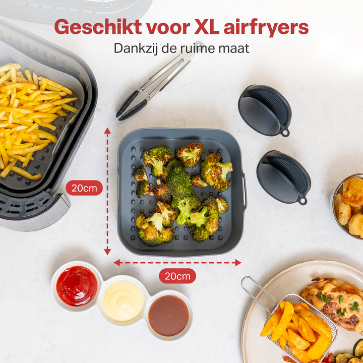 Airfryer Bakjes Siliconen