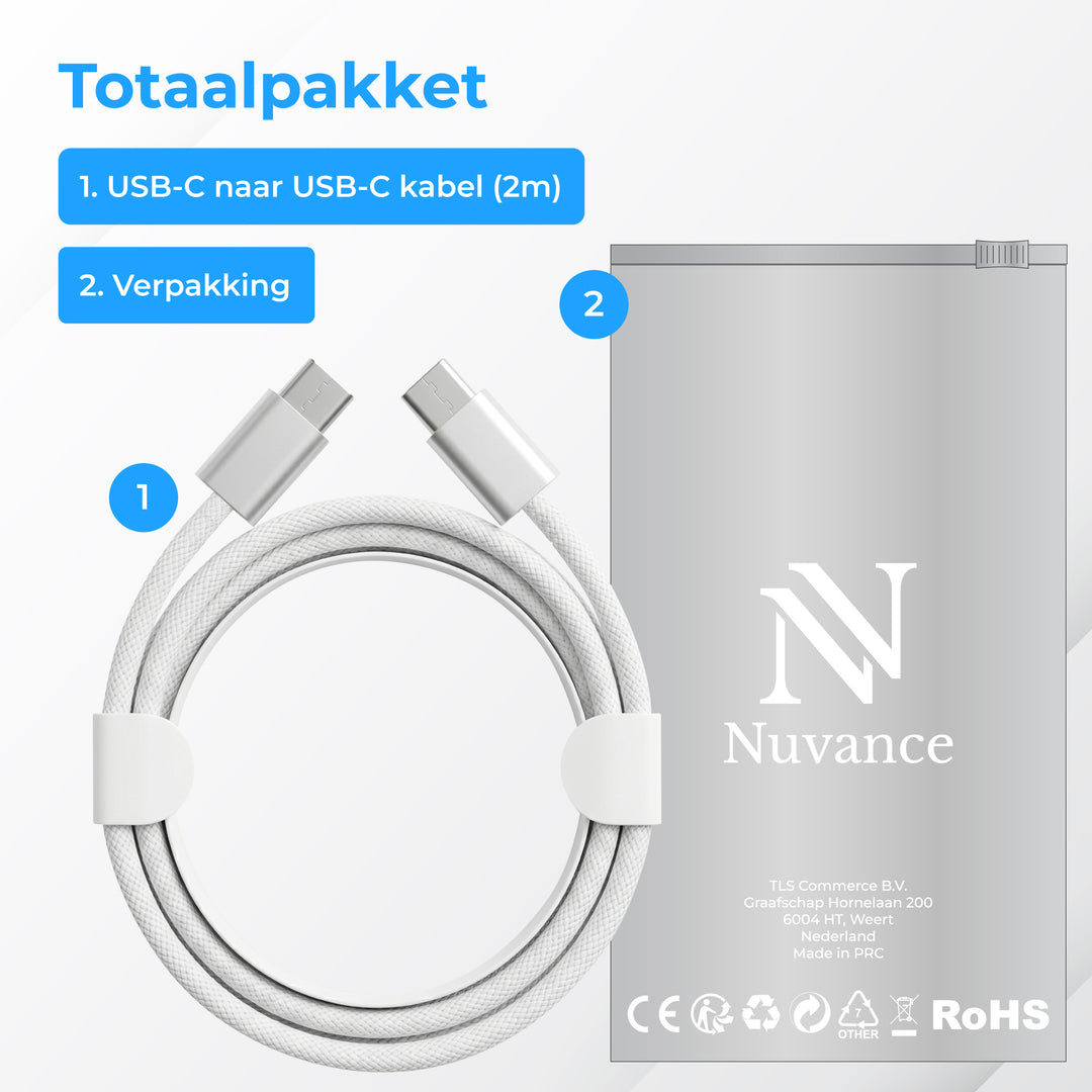 USB-C naar USB-C Kabel