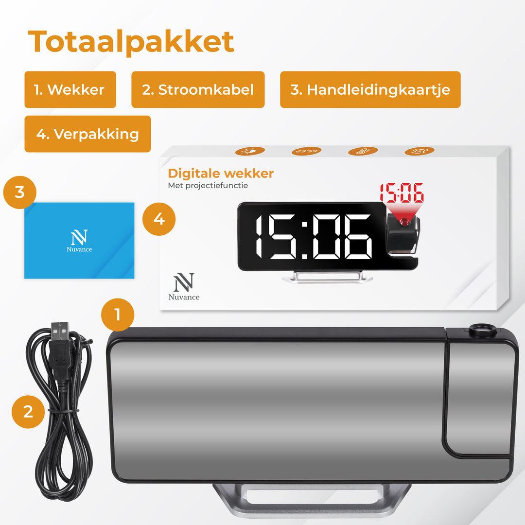 Digitale Wekker met Projectie