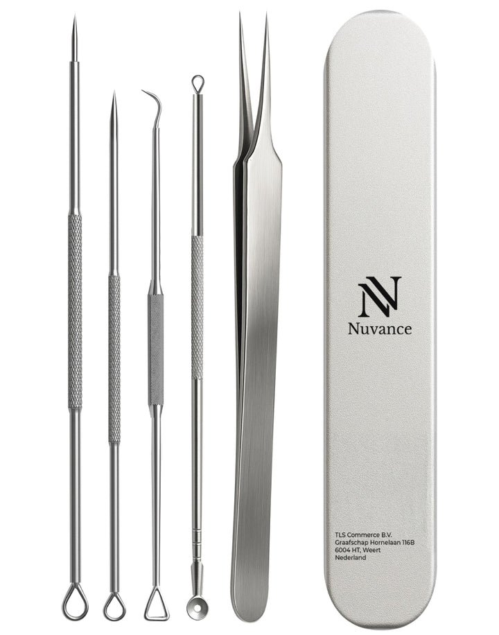Blackhead Remover Set - Zilver