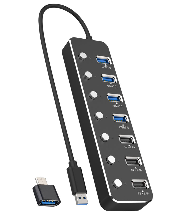 usb hub met usb c converter 